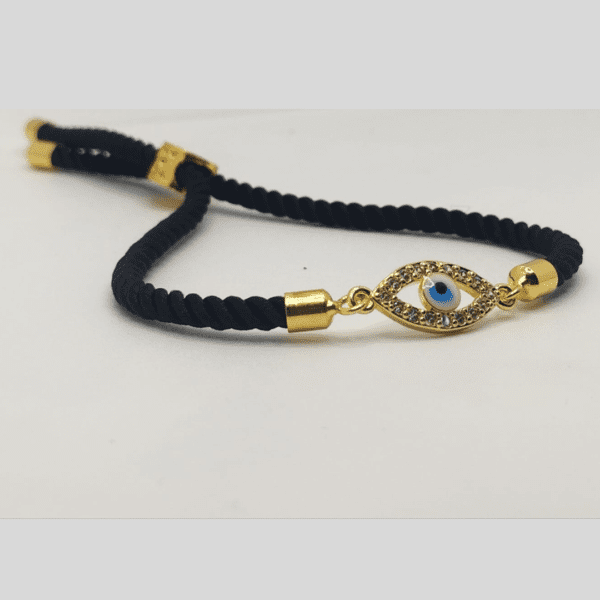Evil Eye Cord Bracelet - Image 2