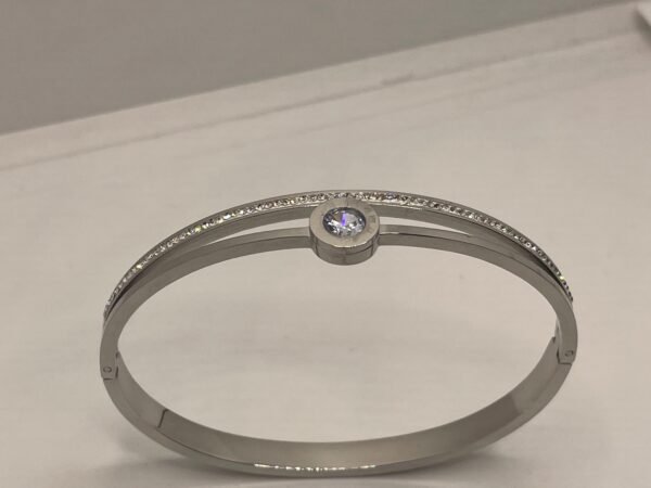 CZ studded Roman bracelet - Image 2