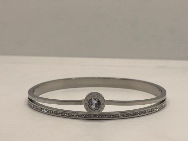 CZ studded Roman bracelet - Image 3