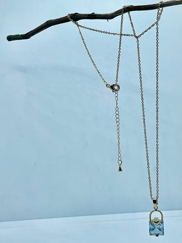 Lock Heart pendant necklace - Image 2