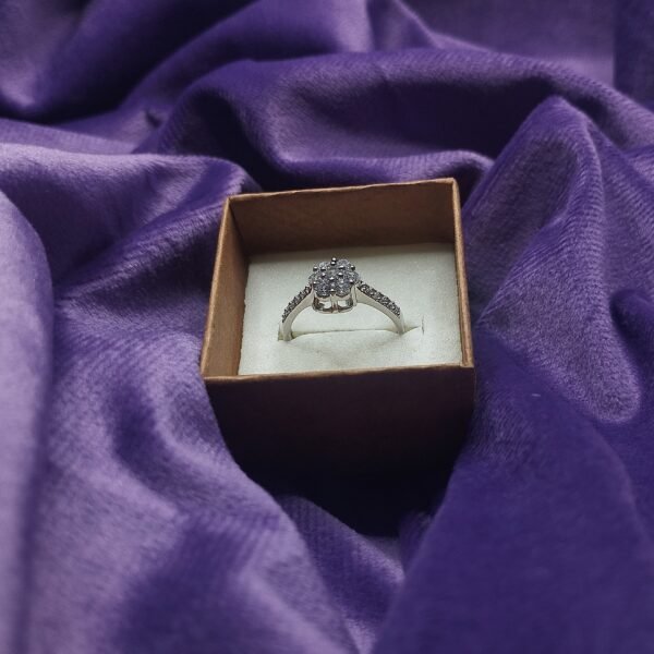 Floral Brilliance AD ring