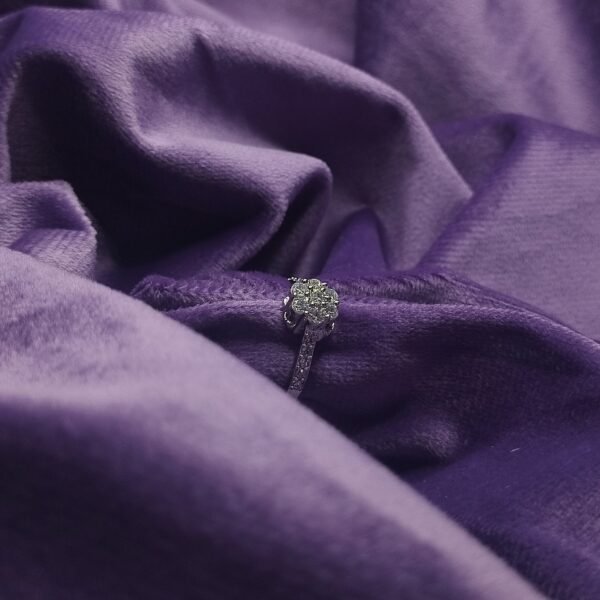 Floral Brilliance AD ring - Image 4