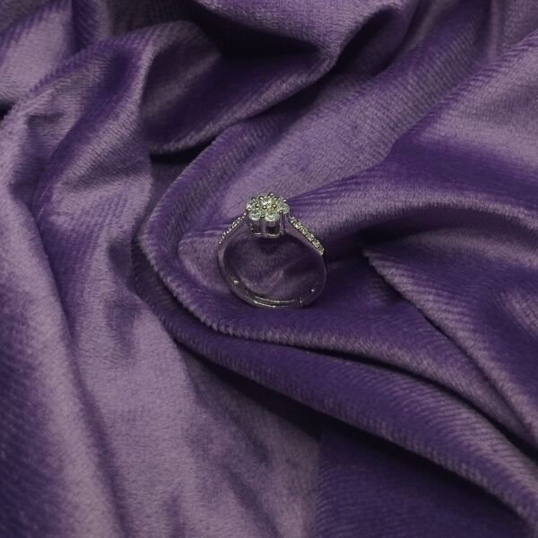 Floral Brilliance AD ring - Image 2