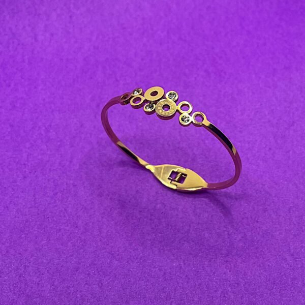 Roman number anti tarnish bracelet
