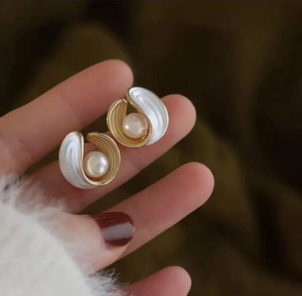 Pearl Korean earrings