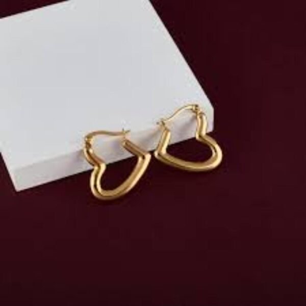 Heart earrings - Image 2