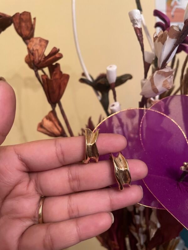 Luxe Link Loops earrings - Image 4