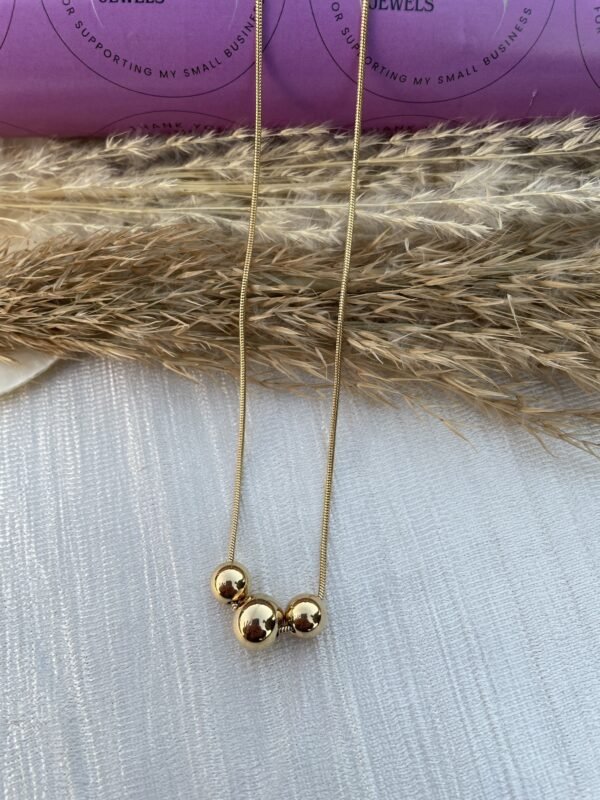 Luxe ball Necklace