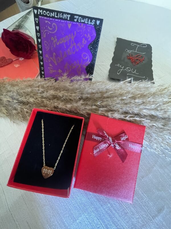 Make a wish Heart neckchain